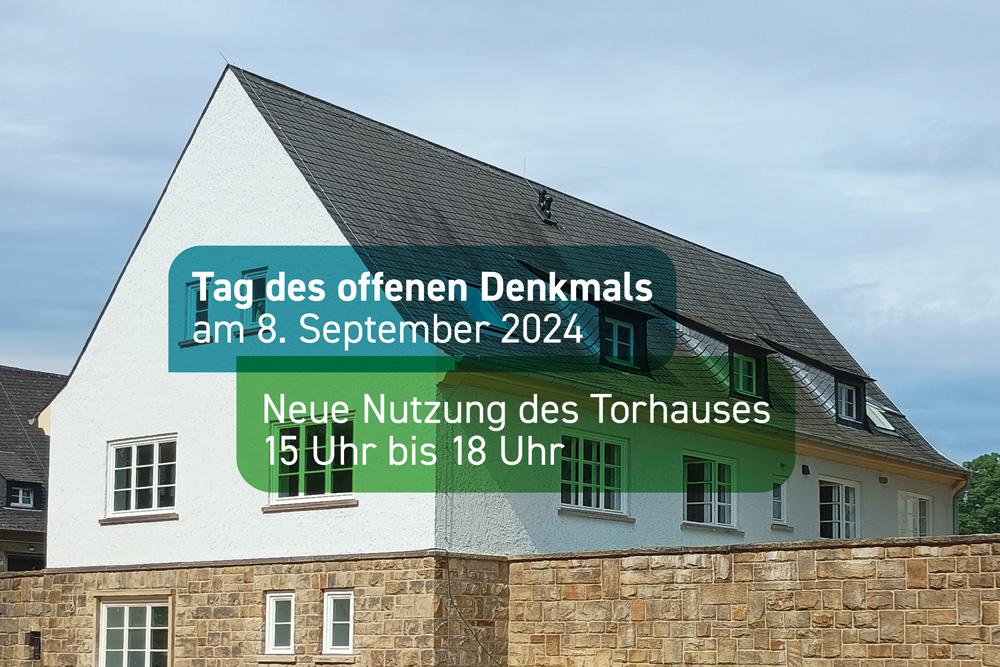 Das Torhaus am Tag des offenen Denkmals